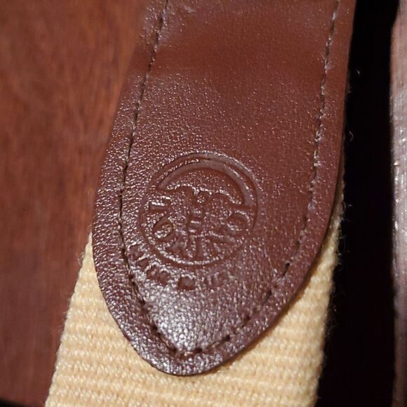 Torino European Ribbed Surcingle Camel Belt 44 - Picture 5 of 9